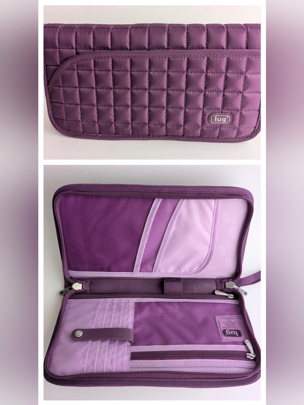 Lug Tango Travel Wallet Purple | Excellent Condition | Discontinued Style